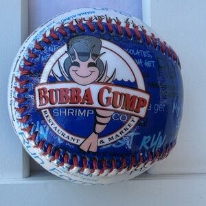 Bubba Gump Souvenir Baseball